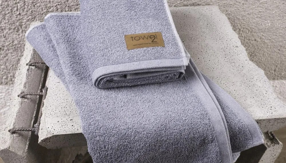 Clarysse Towel2 ECO uterák denim - 70x140 cm
