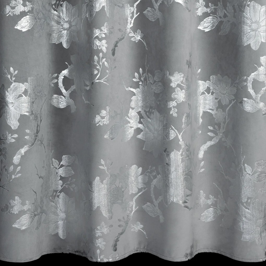 ZATEMŇOVACÍ ZÁVES NA KRÚŽKOCH CELIA 140X250 CM VZOROVANÁ