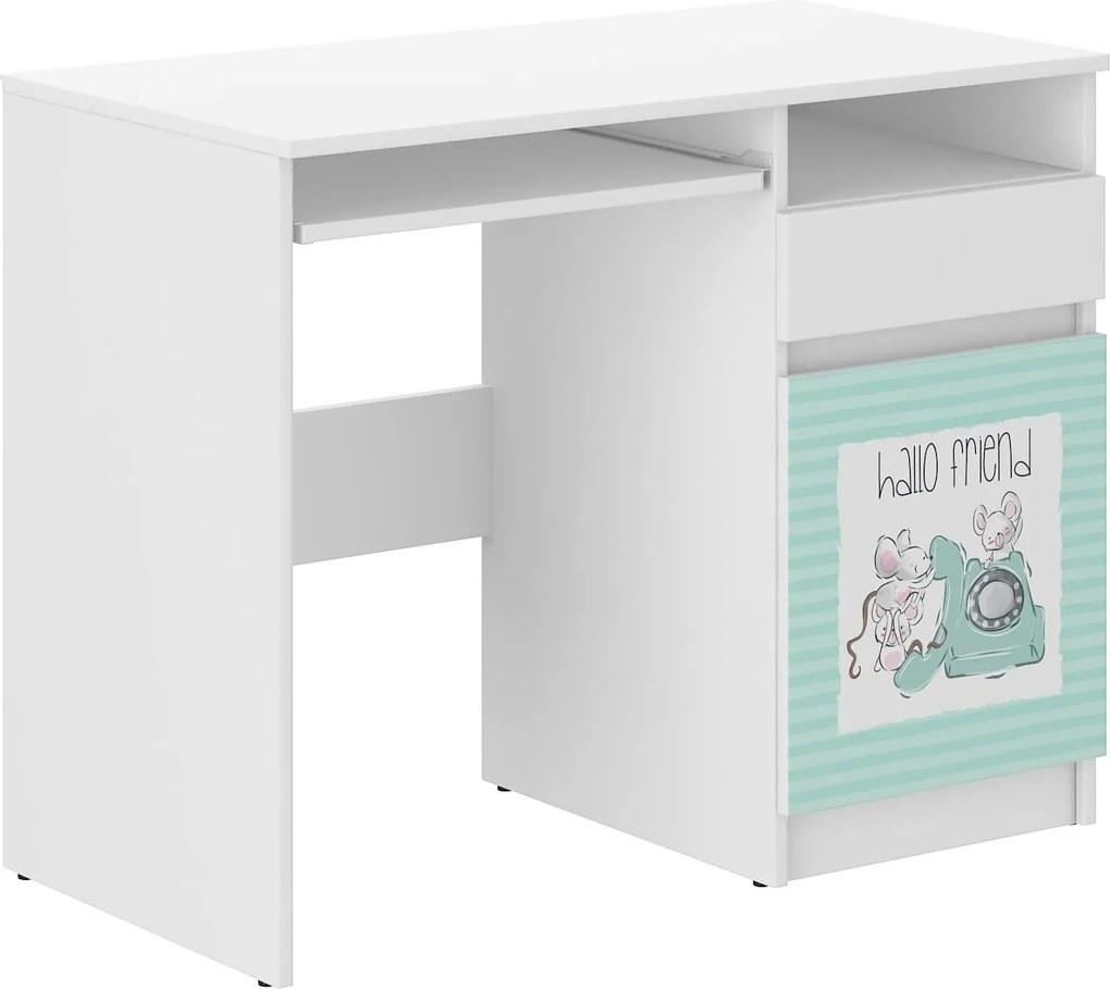 Wooden Toys Detský písací stôl N-35 PRIATELIA