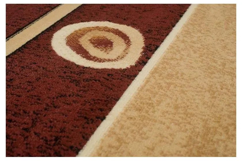 Kusový koberec PP Banan hnedý 150x300cm