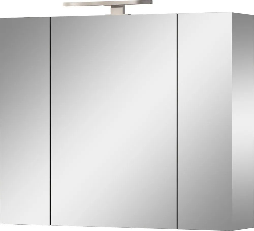 Sivá kúpeľňová skrinka 80x71 cm – Germania