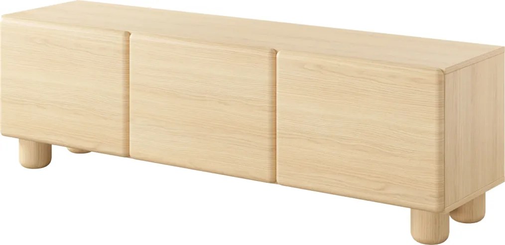 TV stolík DILARA svetlé drevo 150 cm
