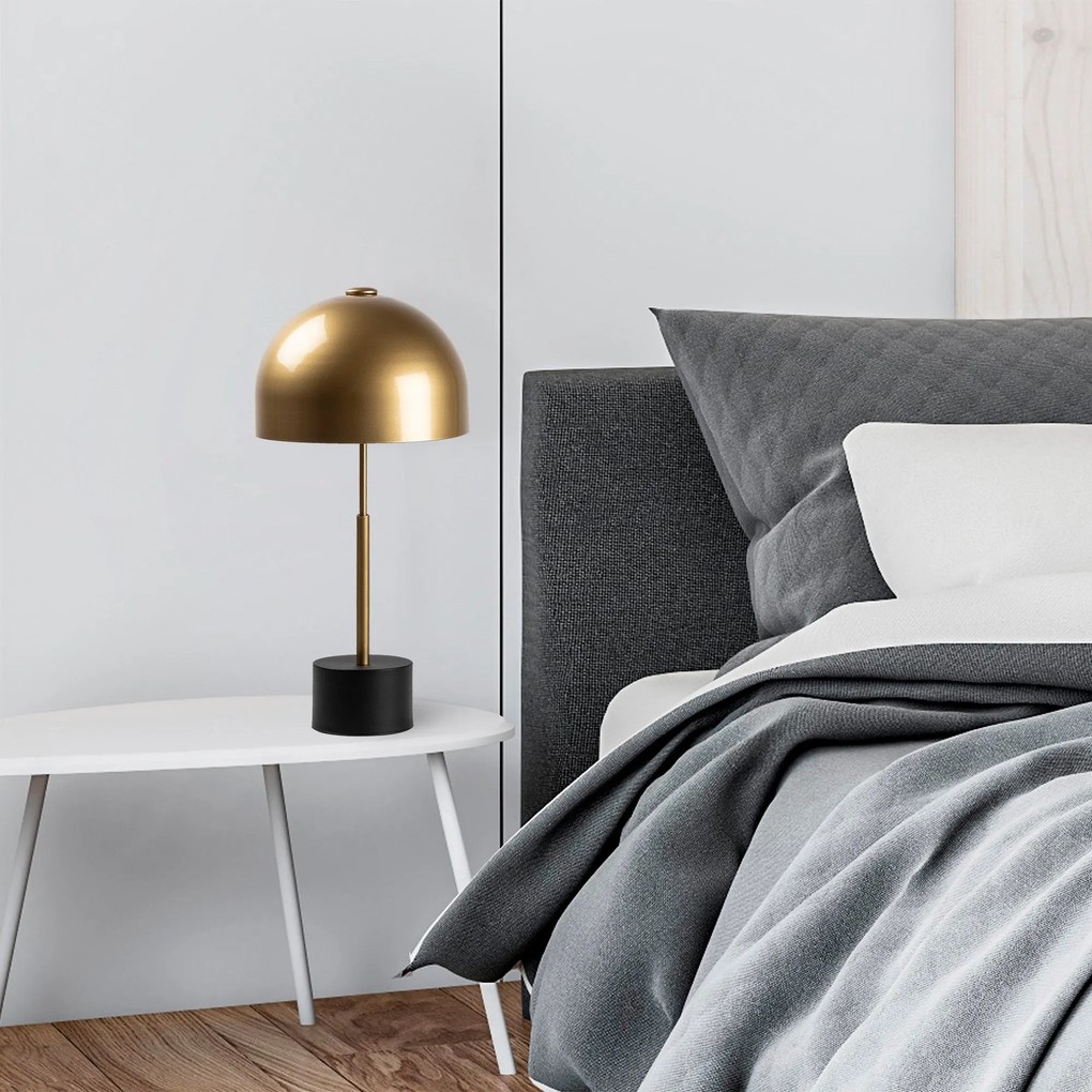 Stolná lampa Mixes čierna/zlatá