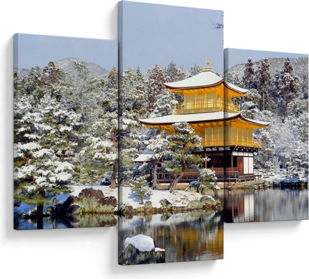 Obraz - Kinkakudži, Japonsko (90x60 cm)
