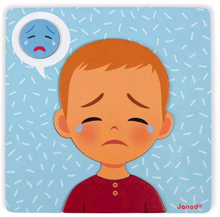 Magnetická skladačka – emócie