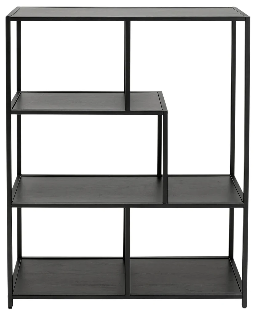 Loftie polica čierna 77x100 cm