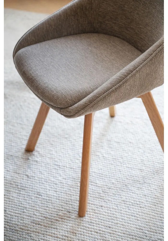 Béžové jedálenské stoličky v súprave 2 ks Alison – Rowico