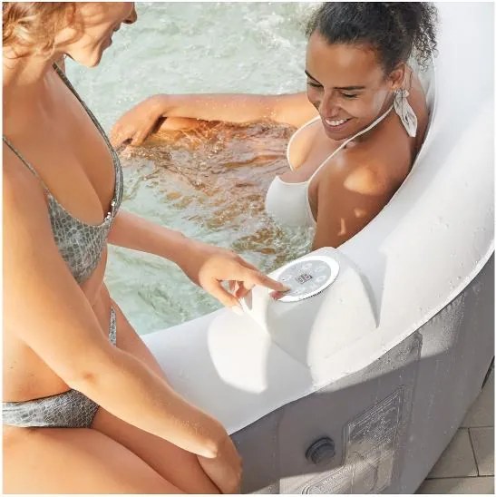 Home Deluxe Nafukovacia vírivka Splash (sivá)  (100397766)