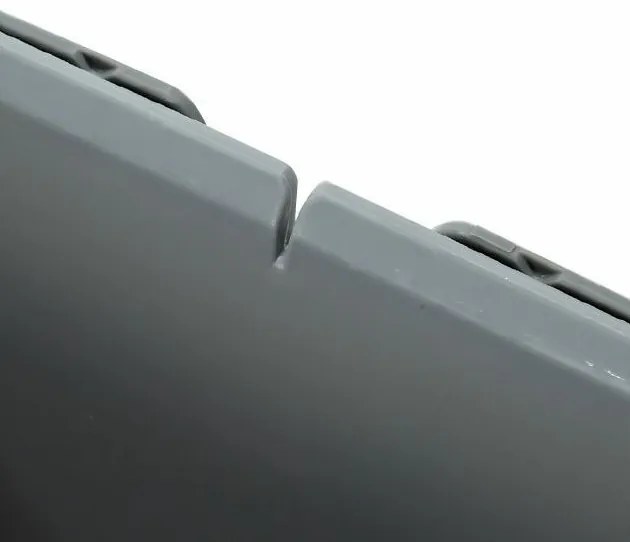 Odpadkový kôš s rukoväťami 15 l, sivá