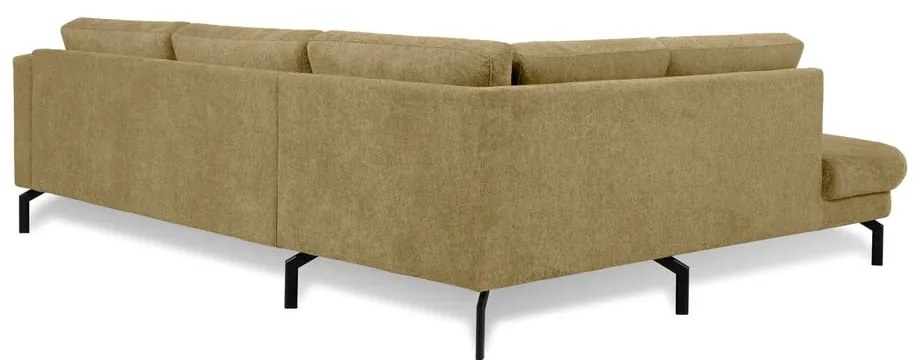 Rohová pohovka v horčicovej farbe (ľavý roh) Gomero – Scandic