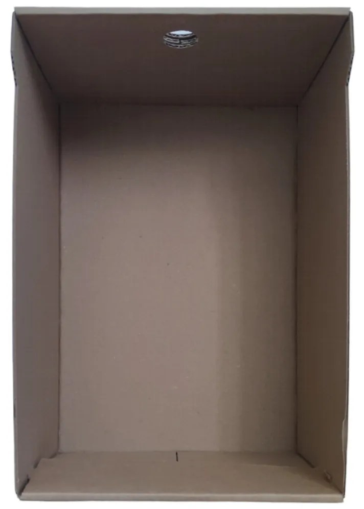 KARTON PAK Úložné boxy na oblečenie, organizéry do skrine EKO KARTON 27x40x21 - zásuvka