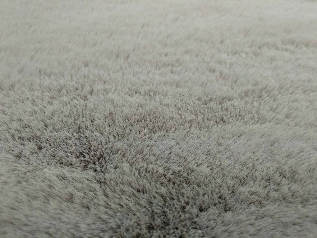 Detský plyšový koberec CHRISTIANIA - taupe