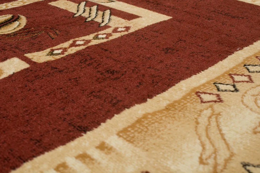 TA Koberec C766A HNEDÝ ATLAS PP Rozmer: 150x300 cm