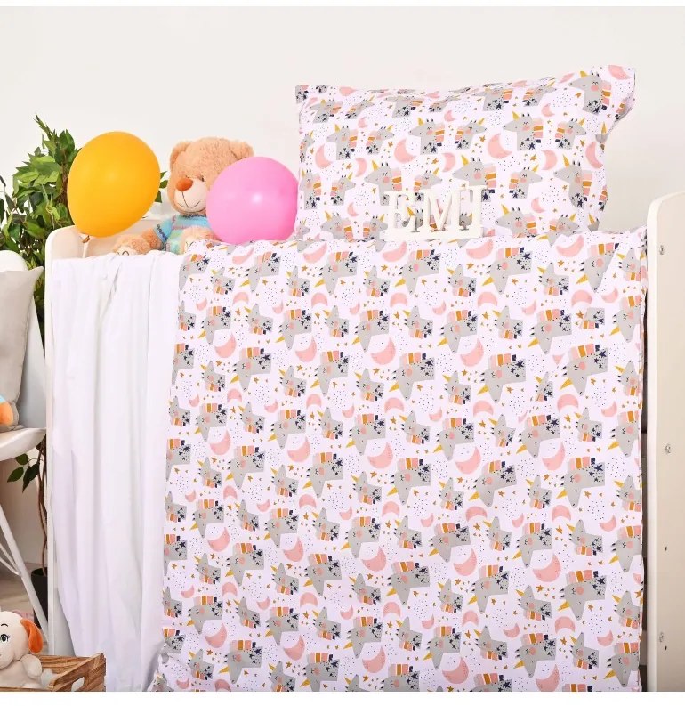 Obliečky detské bavlnené Unicorn EMI, Detský set 90x130 + 45x65