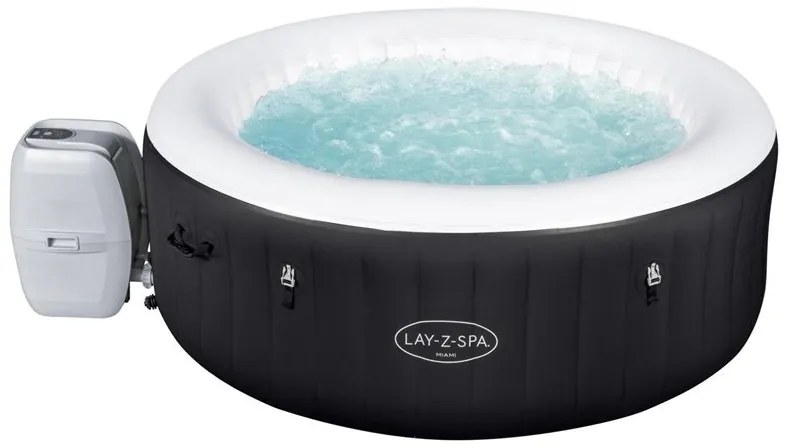 Bestway Jacuzzi Lay-Z-Spa Miami 4 osoby 60001 čierna