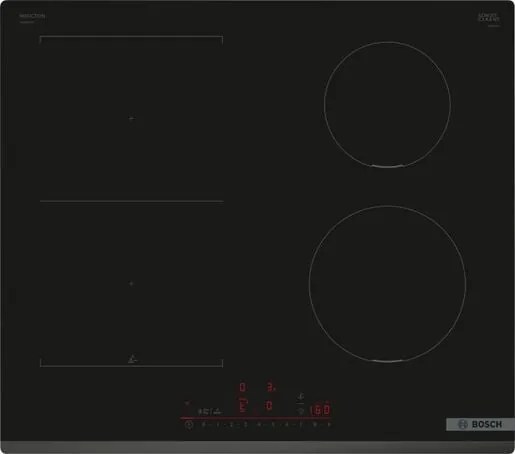 Bosch Serie 6 , indukčná varná doska, 60 cm, čierna PVS631HC1E