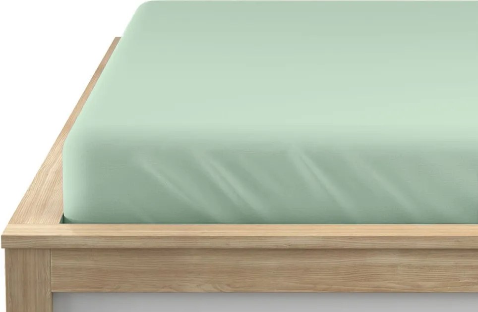 Jersey plachta EXCLUSIVE mätovo zelená 90 x 200 cm
