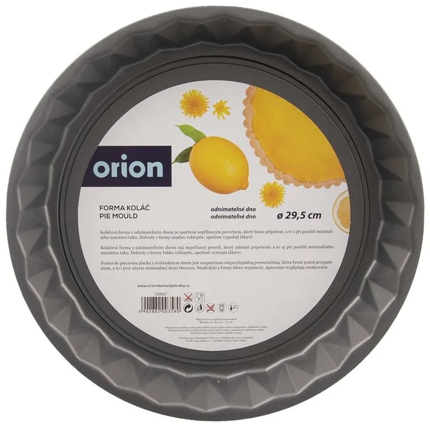 Orion Forma kov/nepr. pov. KOLÁČ GREY pr. 29,5 cm