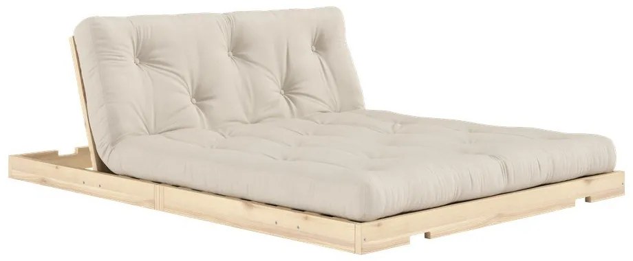 Béžová rozkladacia pohovka 145 cm Flip – Karup Design