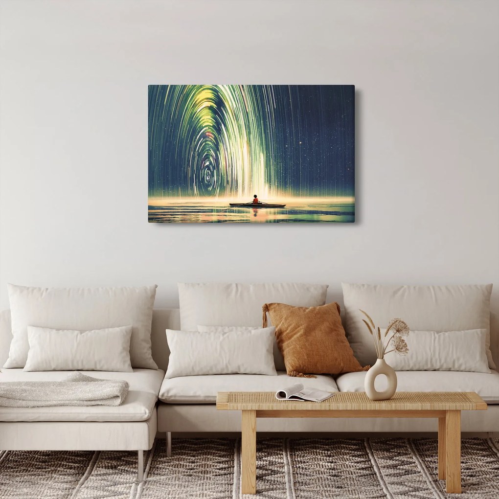 Obraz - Stred vesmíru (90x60 cm)