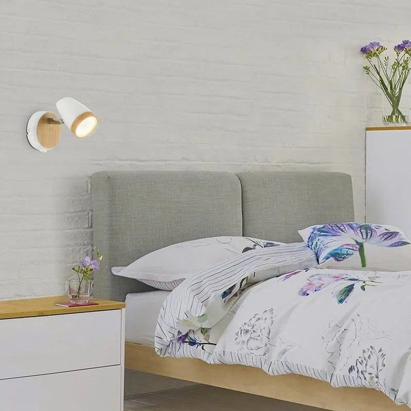 Rabalux KAREN 5564 LED nástenné bodové svietidlo 1x4W | 280lm | 3000K | IP20 - biela