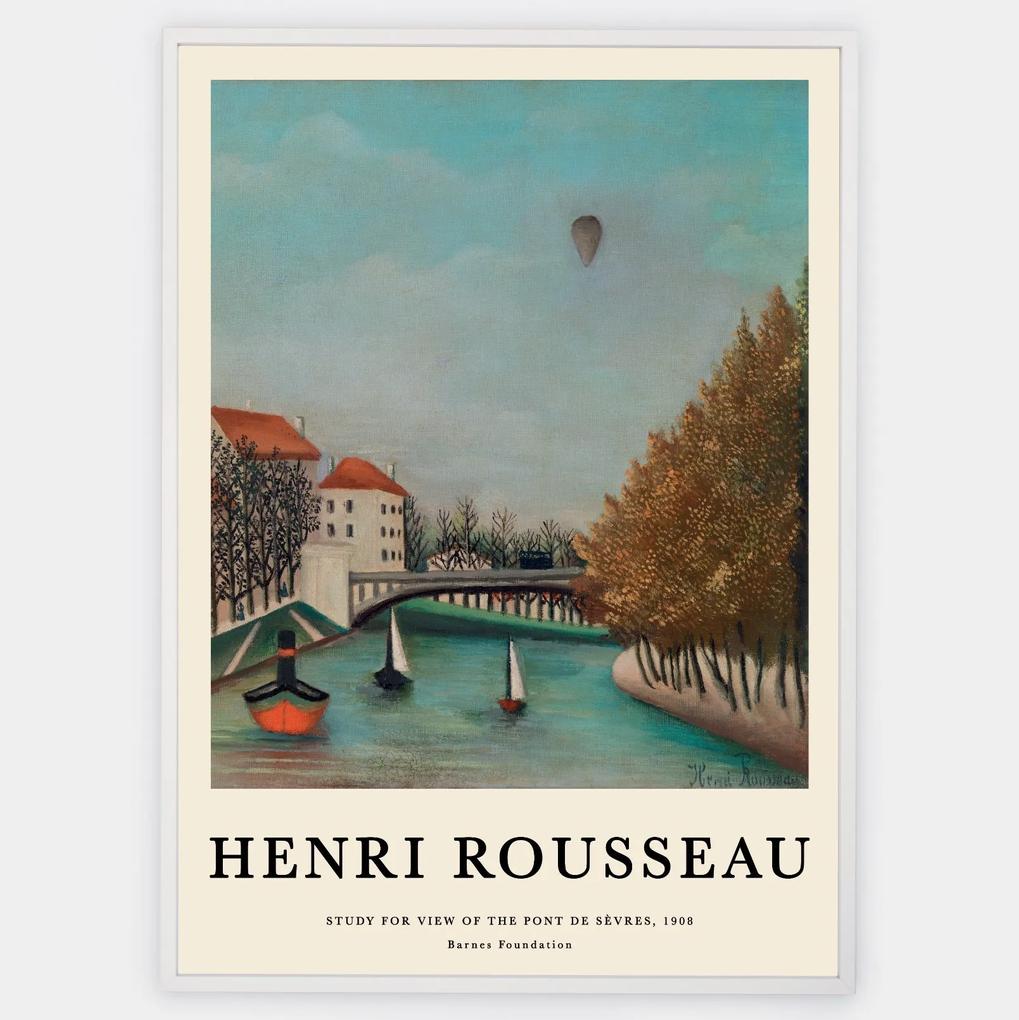 Plagát Study for View of the Pont de Sevres | Henri Rousseau