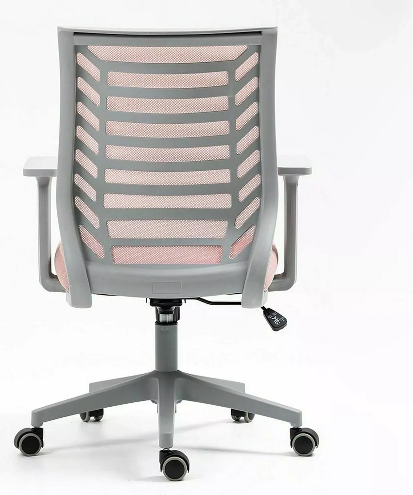 SI Otočná stolička Q-320 ružová