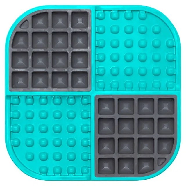 Lízacia podložka Slomo Turquoise – LickiMat