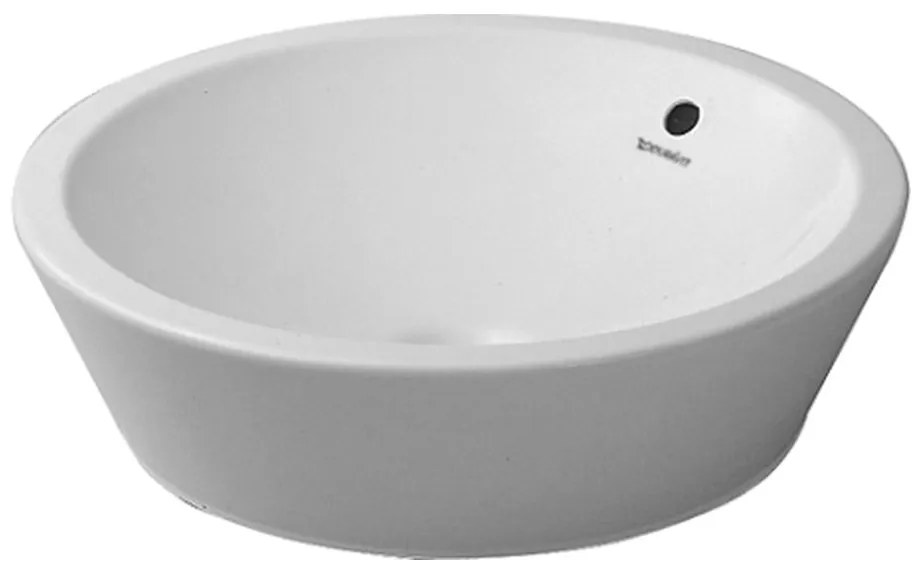 Duravit Starck 1 - Umývadlová misa Ø 530 mm, biela 0447530000