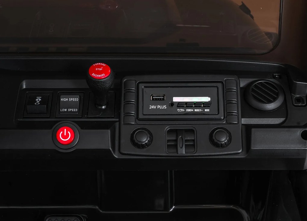 Ramiz Extrémne športové vozidlo 4x4 s variabilnou veľkosťou čierne