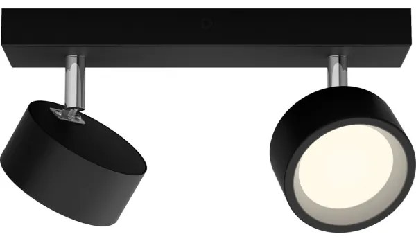 Philips - LED Bodové svietidlo BRACIA 2xLED/5,5W/230V čierna