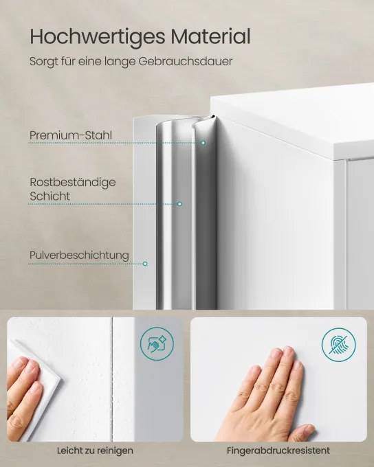 Oceľová skrinka OMC016WG01