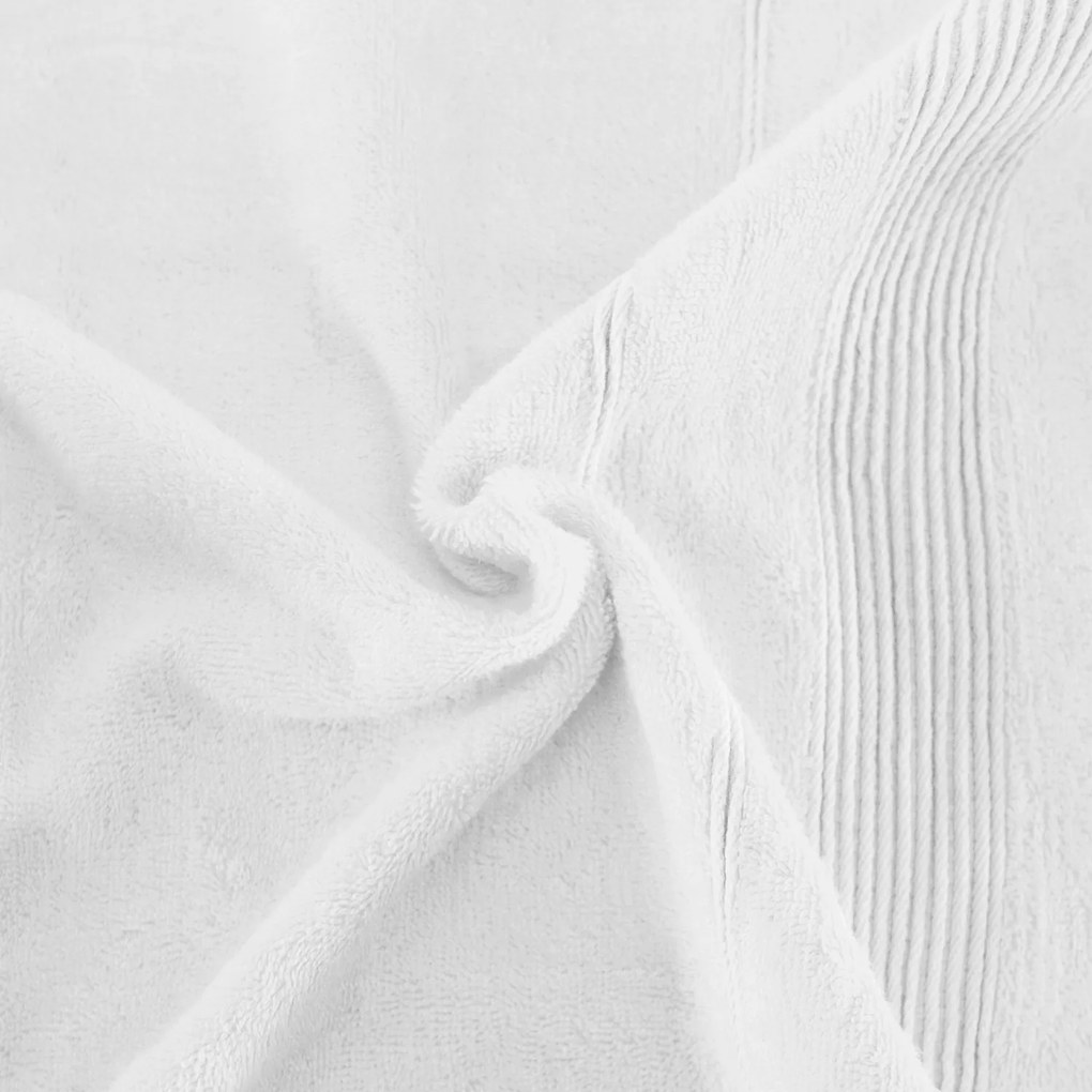 BAMBUSOVÝ UTERÁK BAMBOO 70X140 CM BIELA