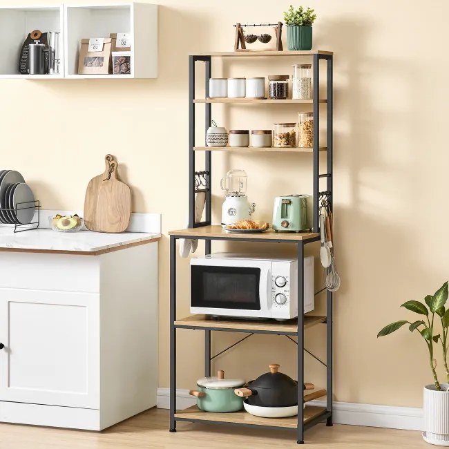 Polica OSKAR KKS024B11 hnedá