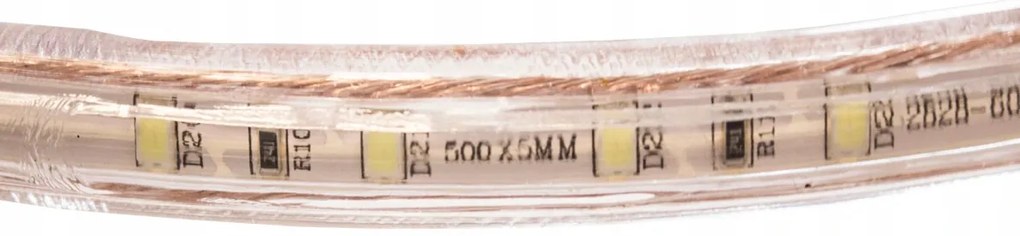 ECOLIGHT LED pásik - 230V - SMD 2835 - 1m - 120LED/m- 11W/m - 750L - IP68 - teplá biela - 14mm