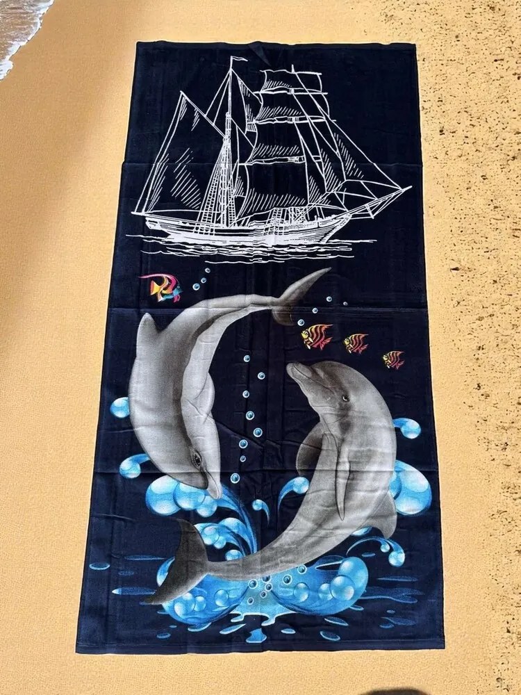 Plážová osuška FUNNY DELF 70x140 cm