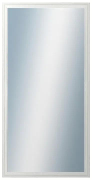 DANTIK - Zrkadlo v rámu, rozmer s rámom 60x120 cm z lišty LYON biela (2666)