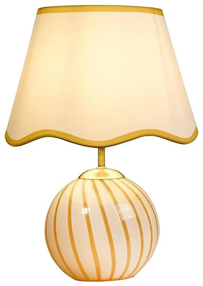 Searchlight EU99410YL - Stolová lampa CELINE 1xE14/60W/230V