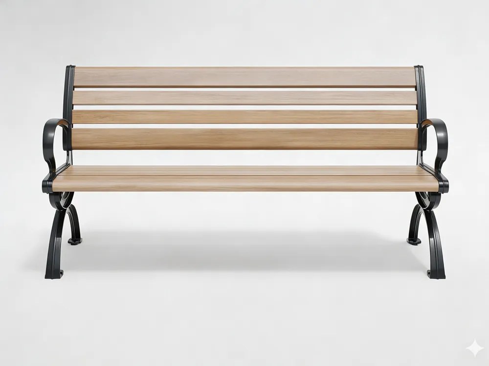 CH Záhradná hliníková lavička Cowper