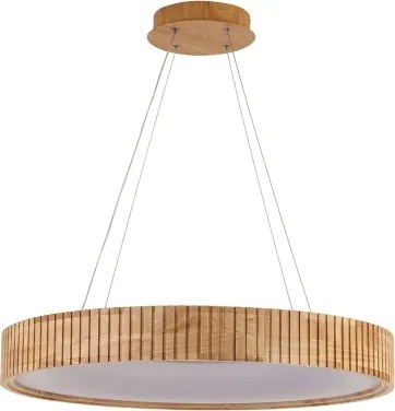 Brilagi - LED luster na lanku FALCON WOOD MODERN LED/40W/230V pr. 60 cm drevo