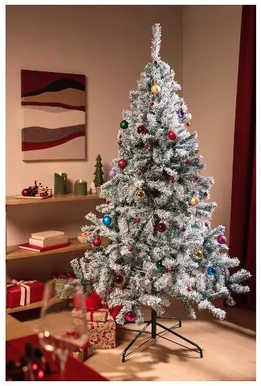 Livarno home Umelý vianočný stromček, 180 cm (zasnežená) (100395582)