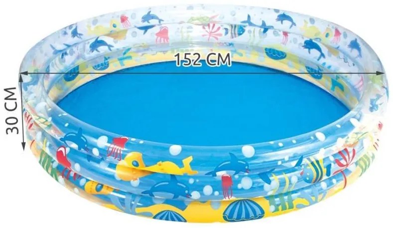BESTWAY 51004 Detský nafukovací bazén 152 x 30 cm