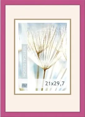 Fotorámik Giulia 21x29,7 cm, ružový%
