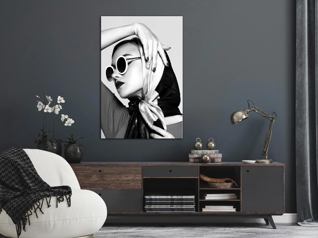 Artgeist Obraz - Stylish Lady (1 Part) Vertical Veľkosť: 20x30, Verzia: Premium Print
