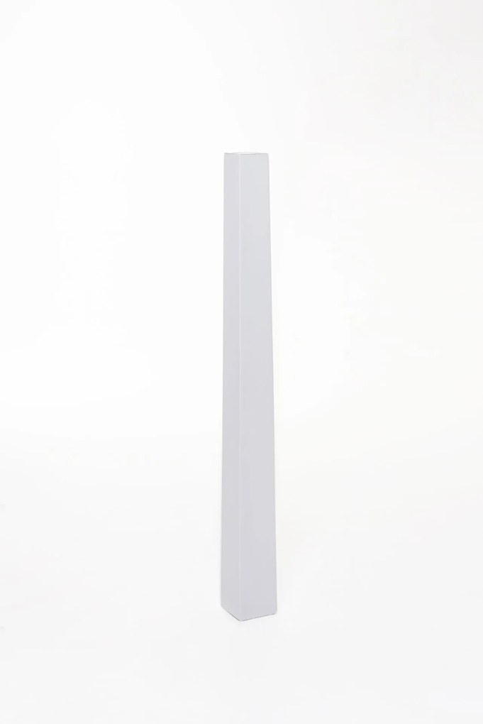 Váza OBELISK, sklolaminát, výška 120 cm, biela