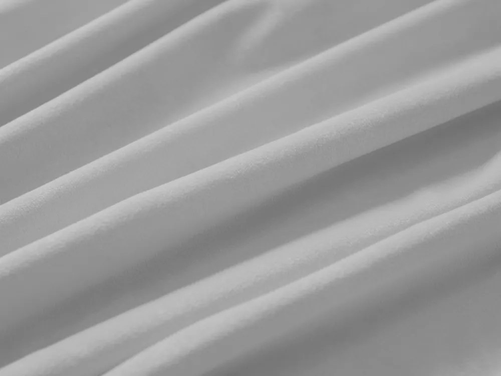 Biante Zamatový záves Velvet Prémium SVP-027 Svetlo sivý - šírka 135 cm 135x200 cm