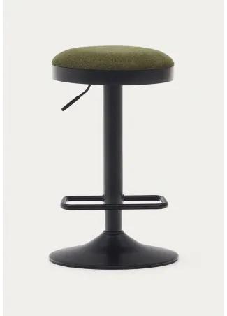 ZAIB BLACK barová stolička Zelená