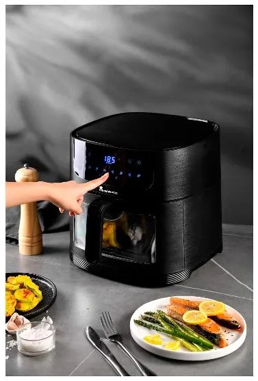 Masterpro Digitálna teplovzdušná fritéza, 8 l (100384254)