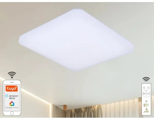 LED Stmievateľné stropné svietidlo OPAL LED/48W/230V Wi-Fi Tuya + DO