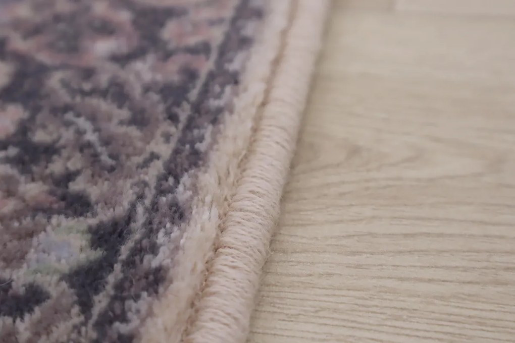 Orientálny behúň na mieru Isfahan Forenza alabaster, šíre 80 cm, ružová, chodba / predsieň, Agnella